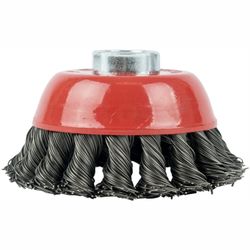 Wire Cup Brush Twisted 100mmxm14 Blister